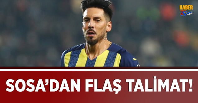 Jose Sosa Dan Fla Talimat Trabzon Haber Trabzonspor Haberleri