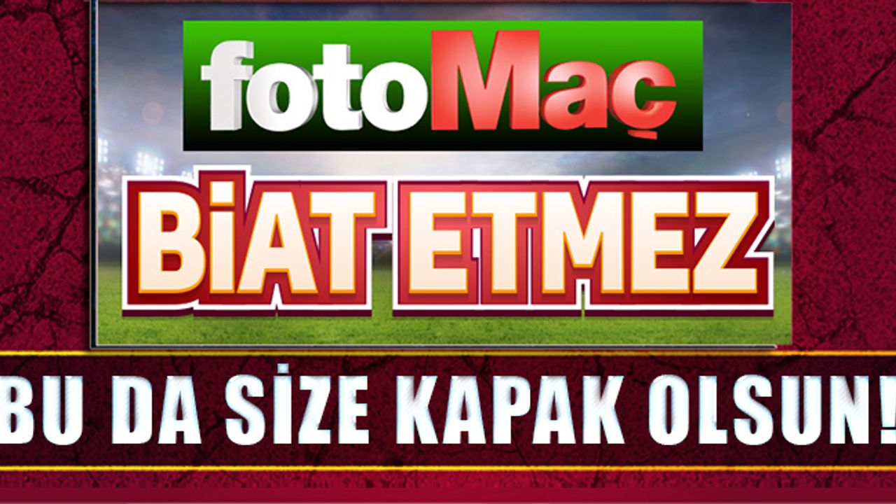 Fotomaç'tan Beşiktaş'a Flaş Kapak!