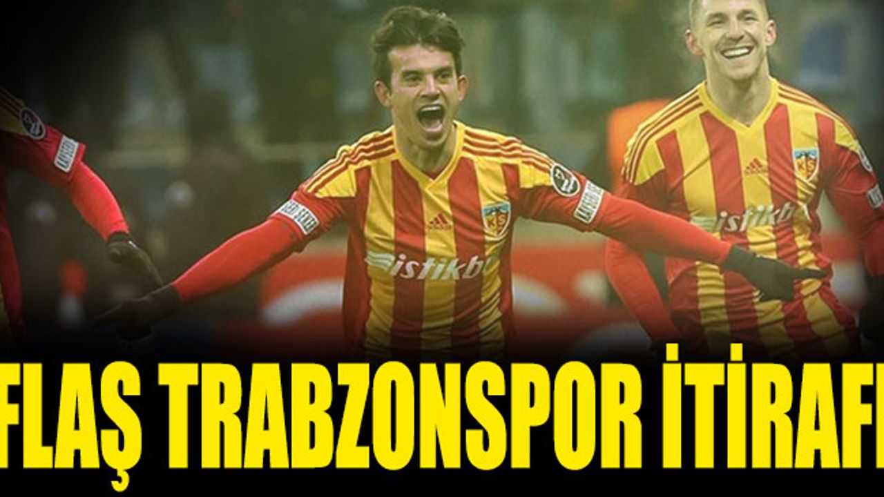 Güray Vural'dan Trabzonspor İtirafı