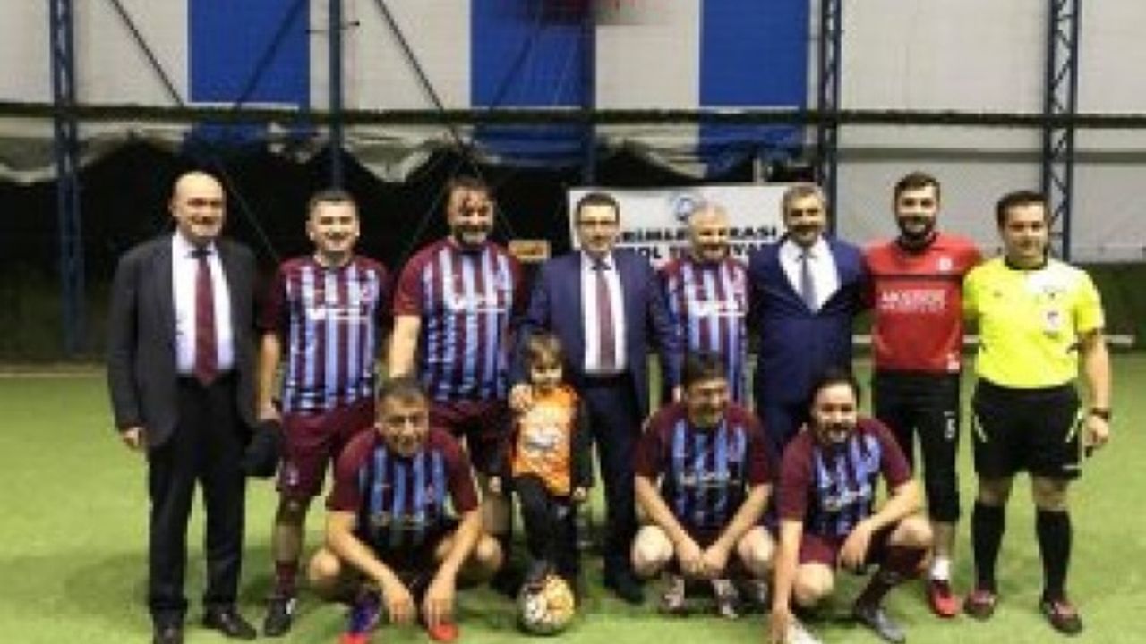 Ortahisar'da Futbol Turnuvası