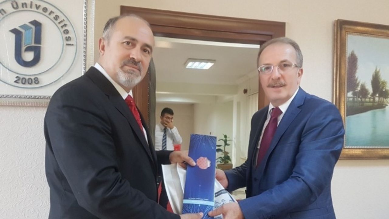 İhlas Haber Ajansı’ndan Rektör Orhan Uzun’a ziyaret