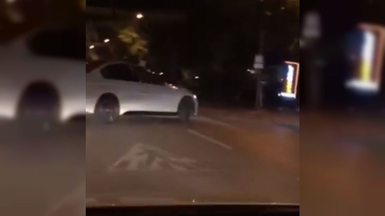 (Özel Haber) Trafik magandasının Bağdat Caddesi’nde terör estirdiği anlar kamerada