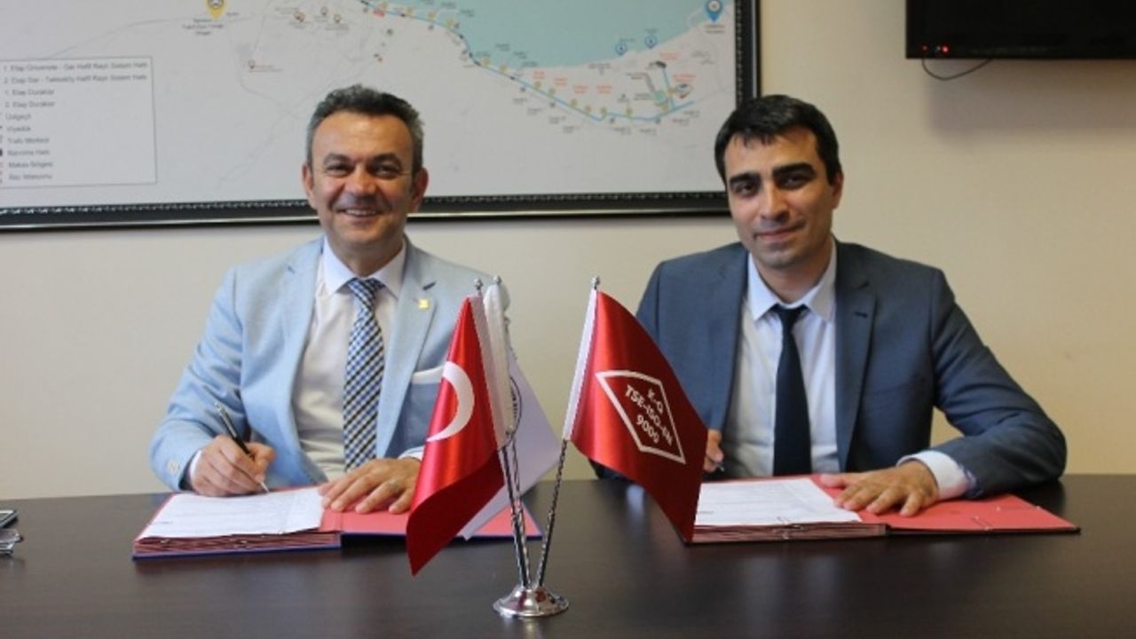 SAMULAŞ ve Yeşilyurt Demir Çelik MYO arasında iş yeri eğitimi protokolü imzalandı