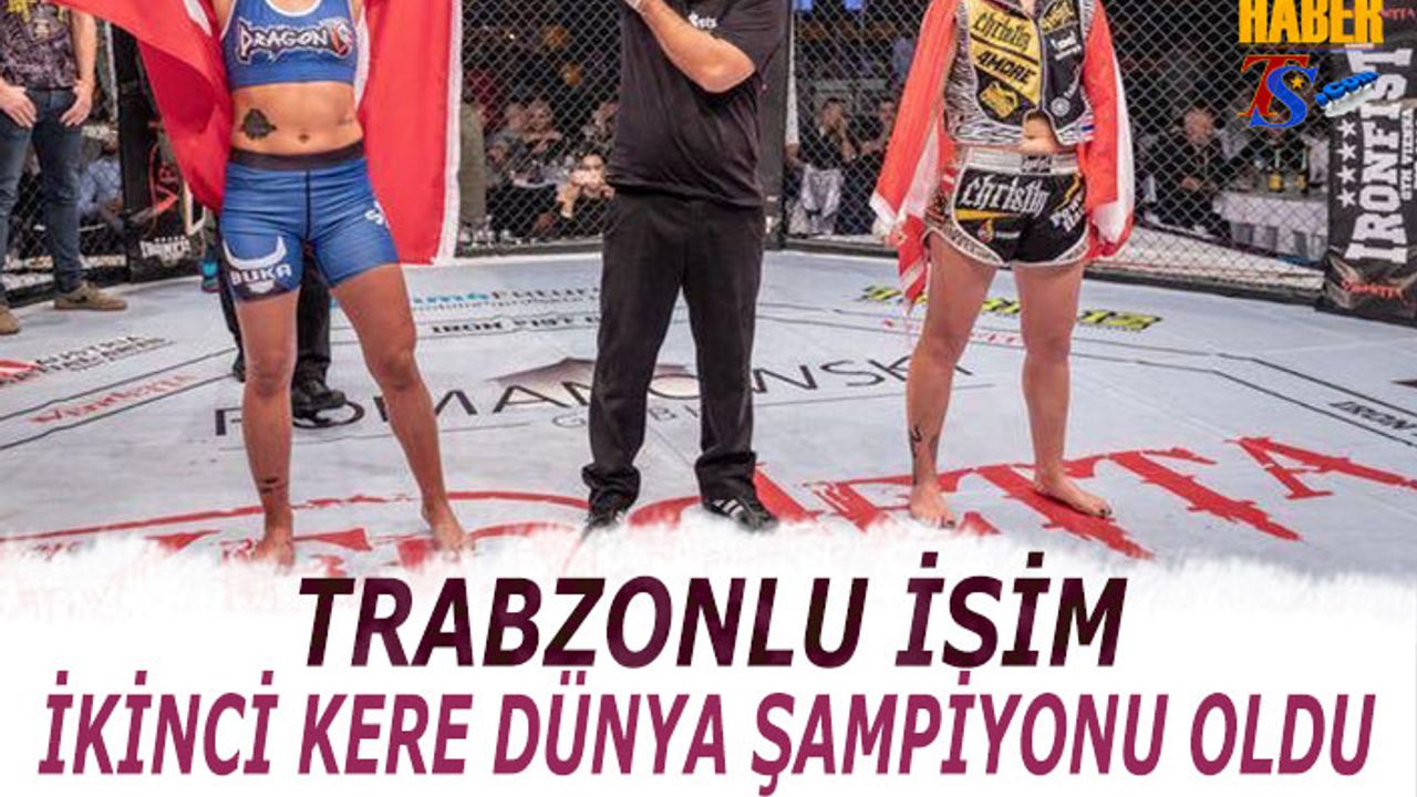 Trabzonlu Boksör 2. Kere Dünya Şampiyonu Oldu
