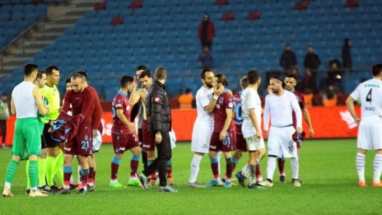 Trabzonspor'un Kupada 7 Değişikliği