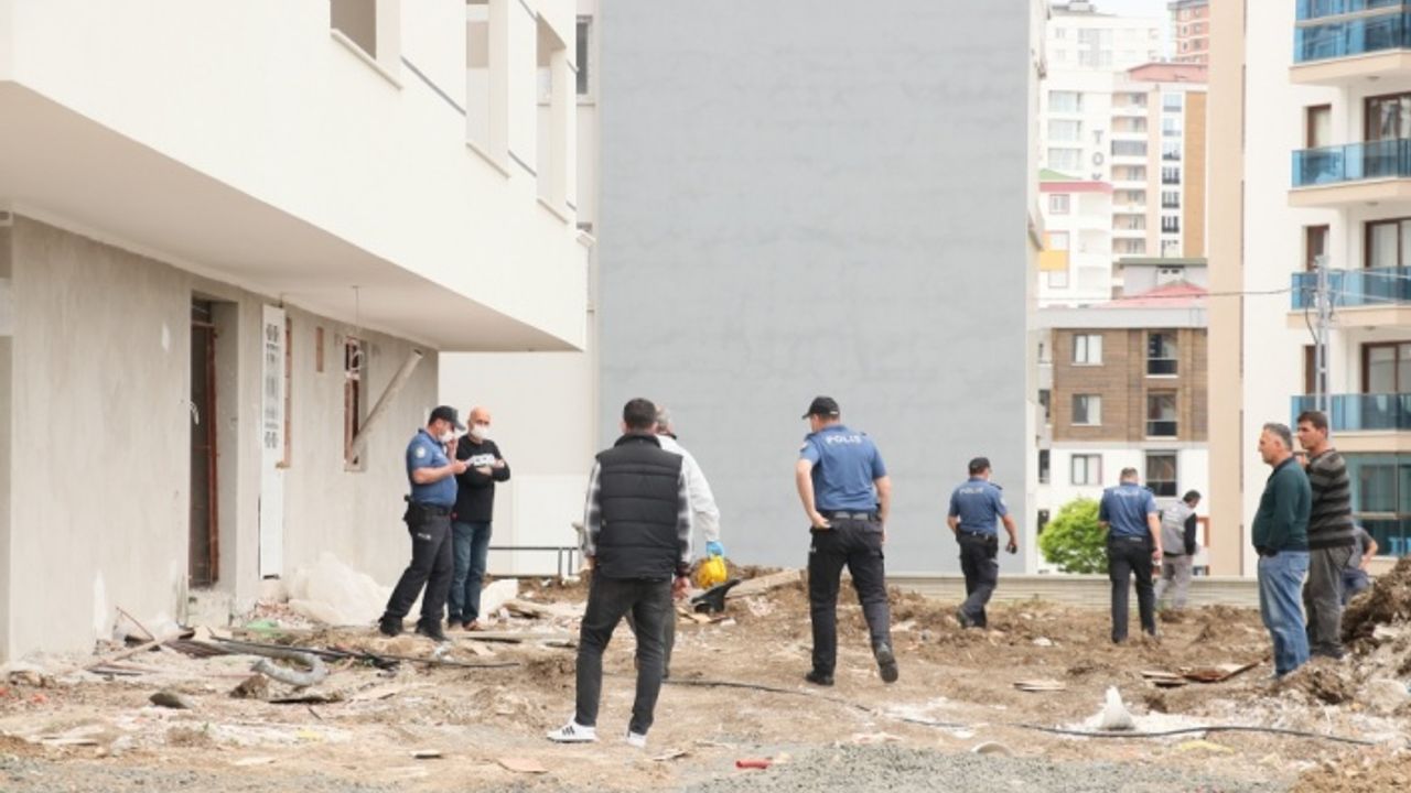 Samsun'da inşaattaki asansör boşluğuna düşen işçi öldü