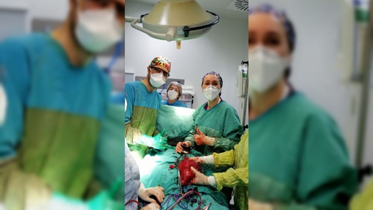 "Plasenta akreata" tanısı konulan anne ve bebeği erken müdahaleyle hayata tutundu