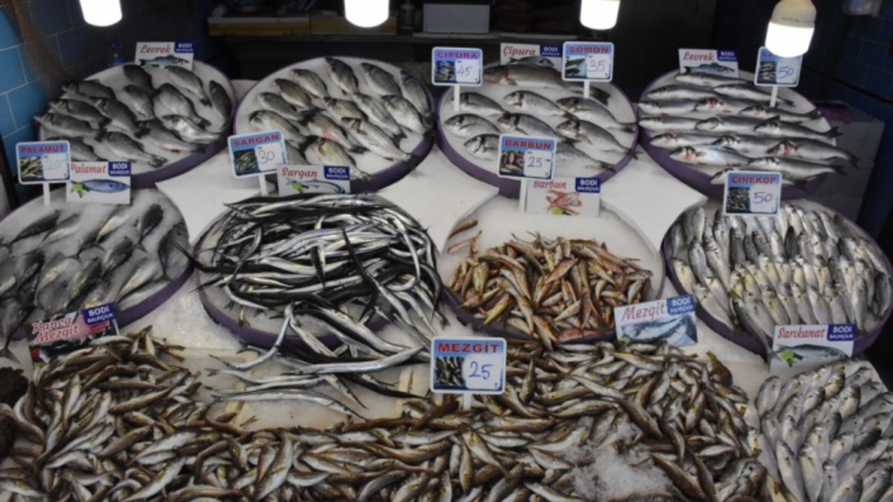 Ordu'da balık çeşitleri vatandaşlardan ilgi görüyor