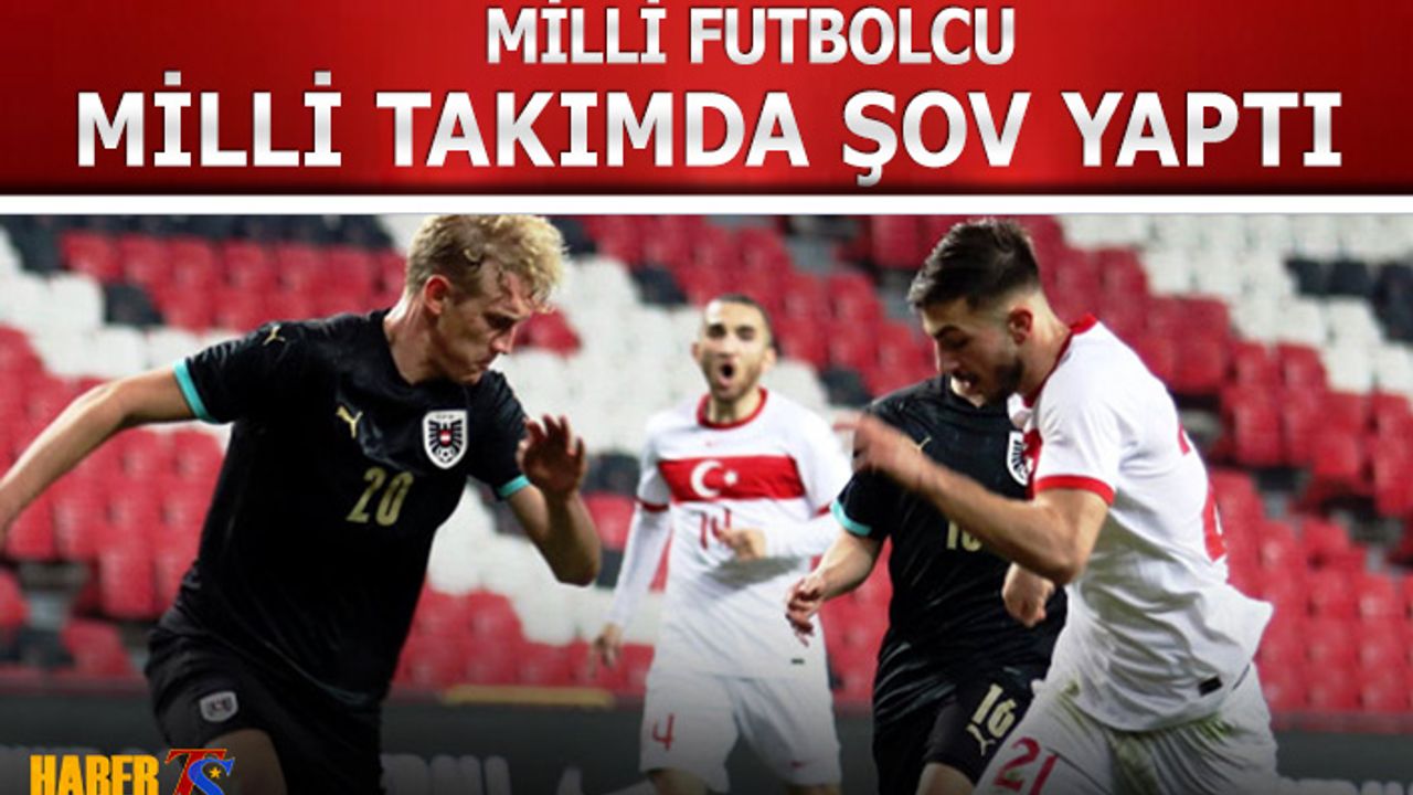 Trabzonlu Futbolcu Milli Takımda Şov Yaptı