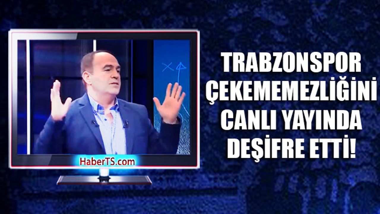 Armağan Turhan'ın Trabzonspor Taraftarını Sinirlendiren İfadesi!