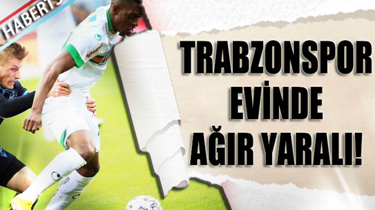 Trabzonspor Evinde Ağır Yara Aldı