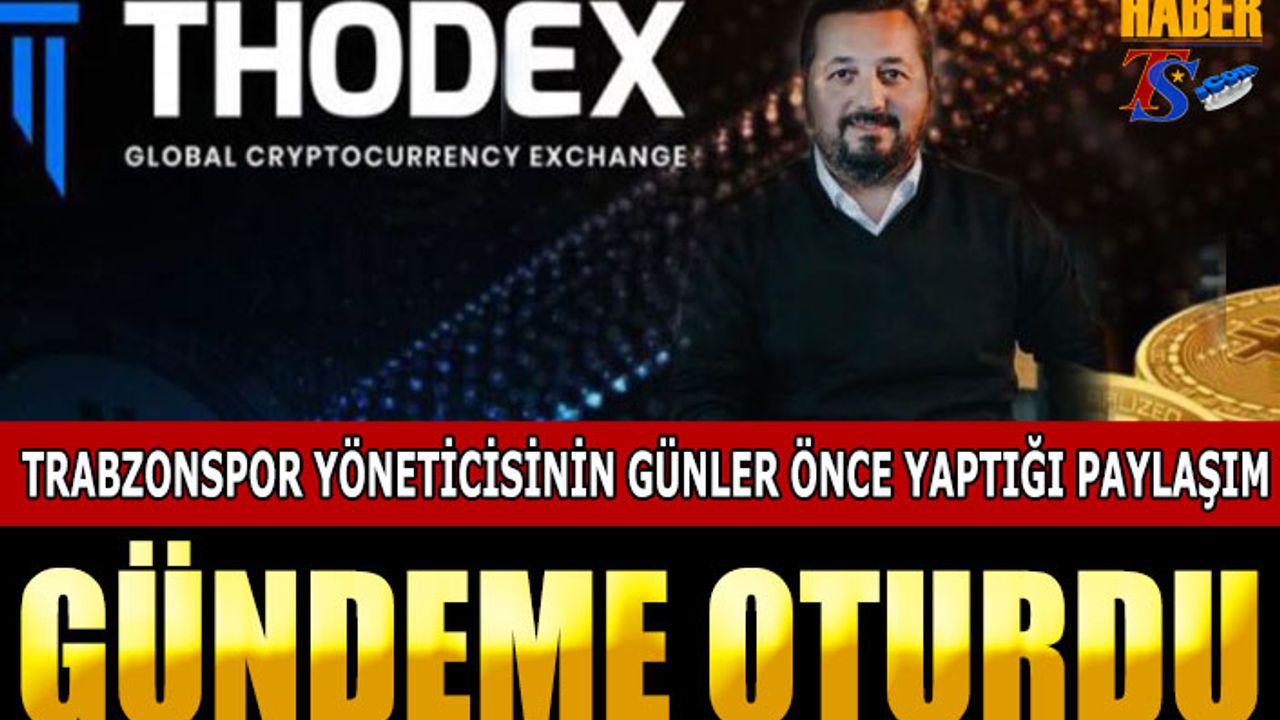 Trabzonspor Yöneticisi Sertaç Güven'in Günler Önce Yaptığı Kripto Para Uyarısı