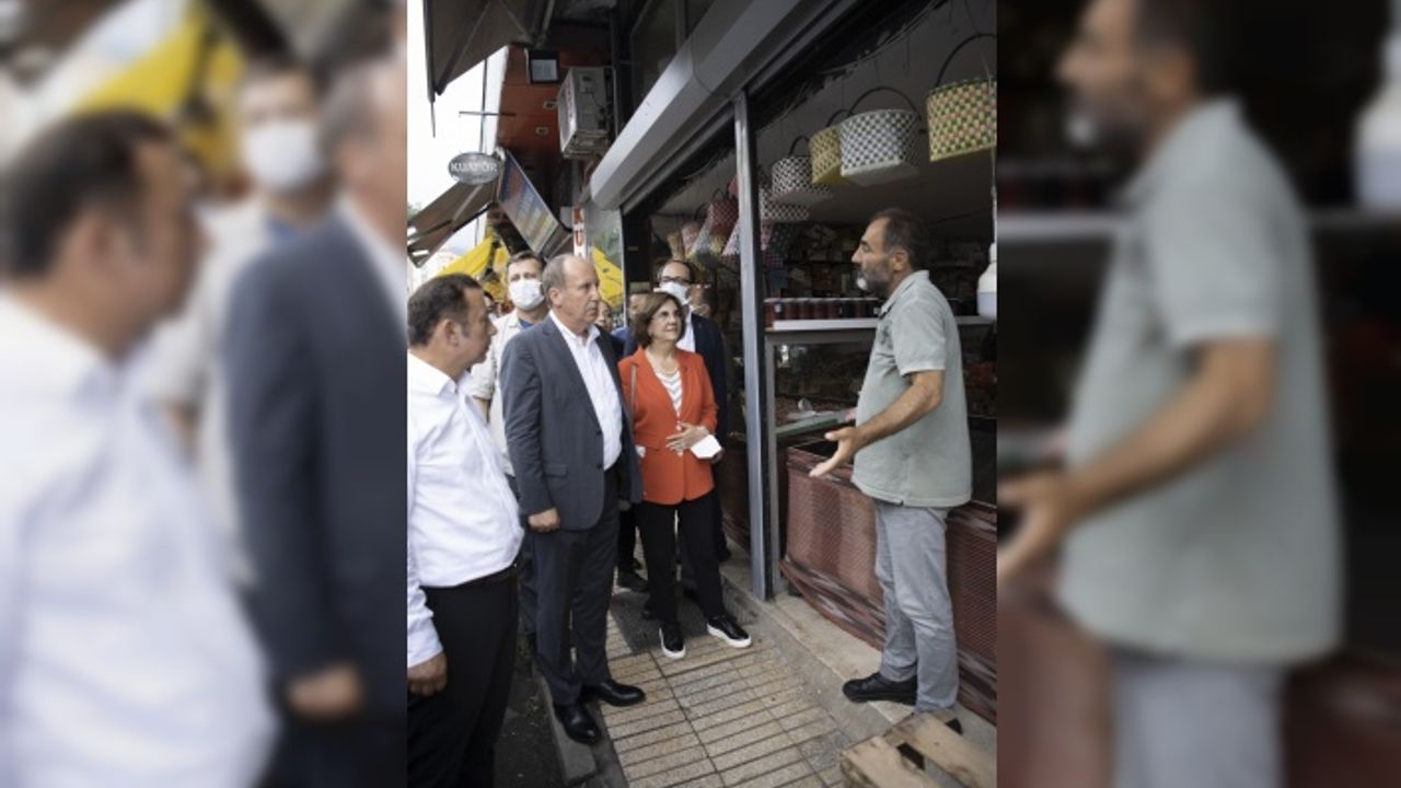 Memleket Partisi Genel Başkanı İnce, sel ve heyelanların yaşandığı Rize ile Artvin'i ziyaret etti