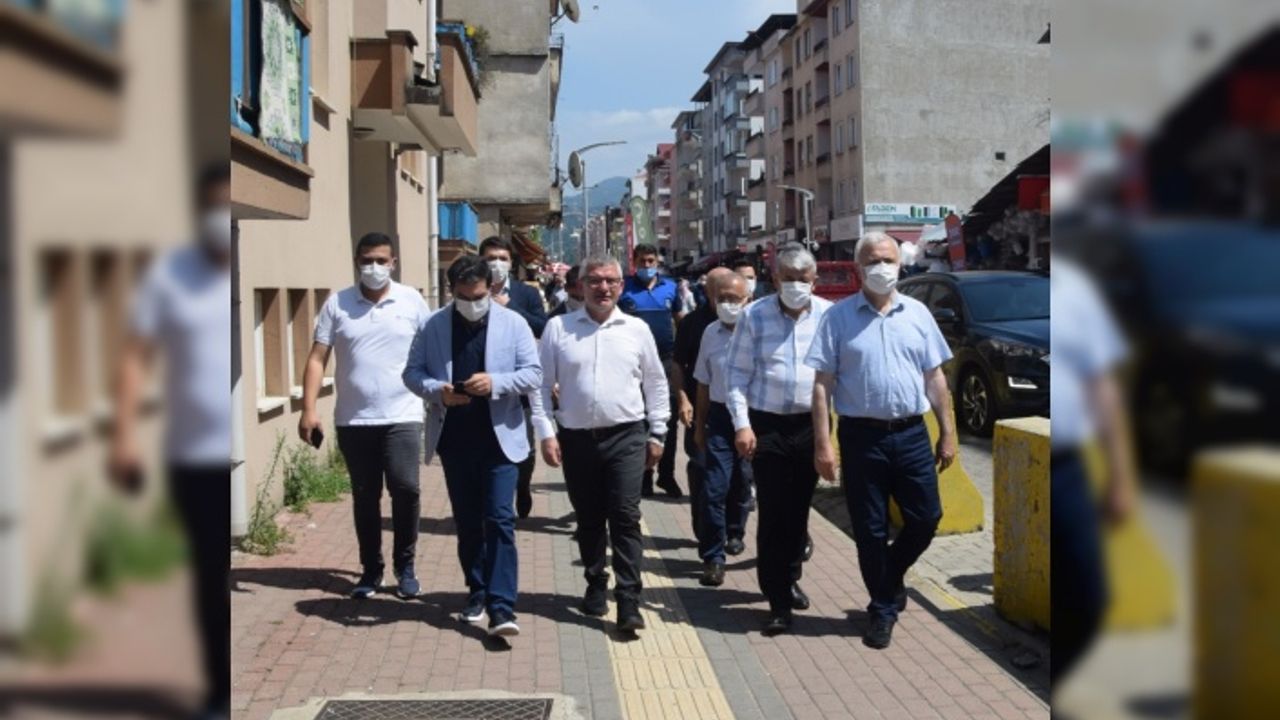AK Parti Giresun Milletvekili Kadir Aydın, Espiye'yi ziyaret etti