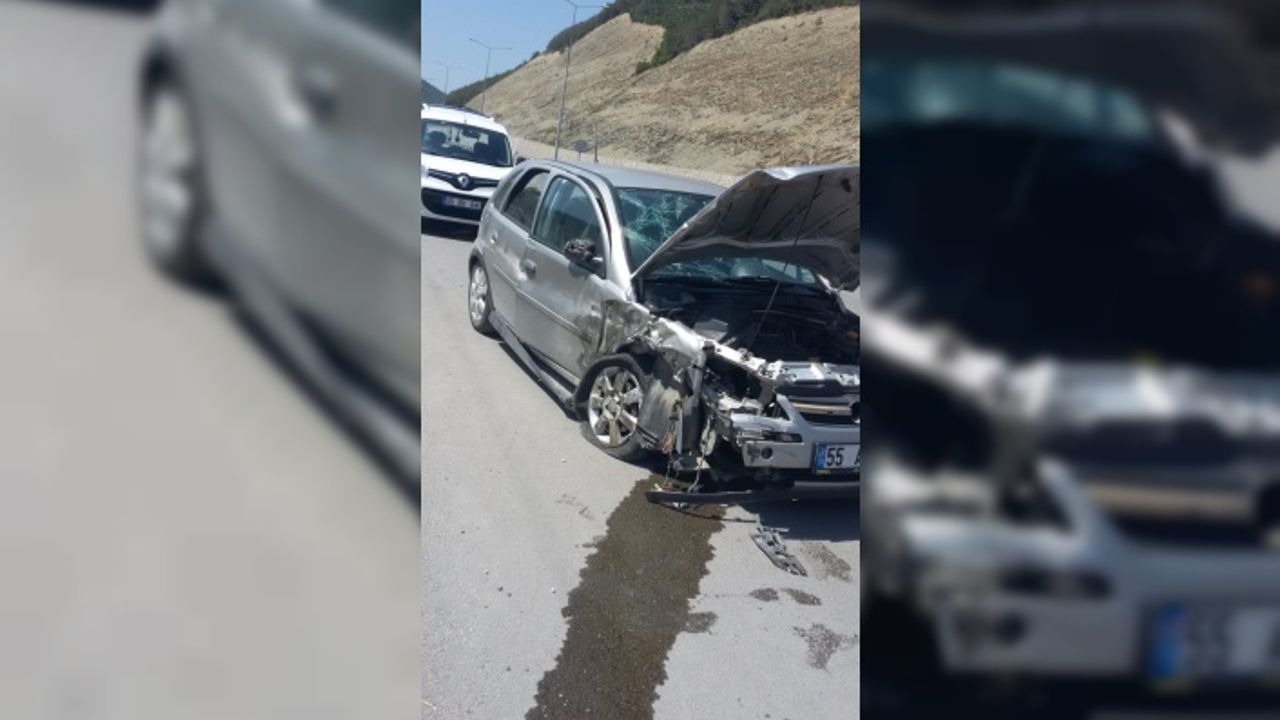 Samsun'da zincirleme trafik kazasında 8 kişi yaralandı