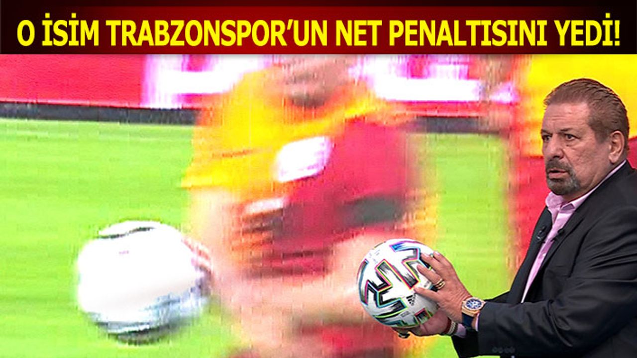 O İsim Trabzonspor'un Net Penaltısını Yedi!