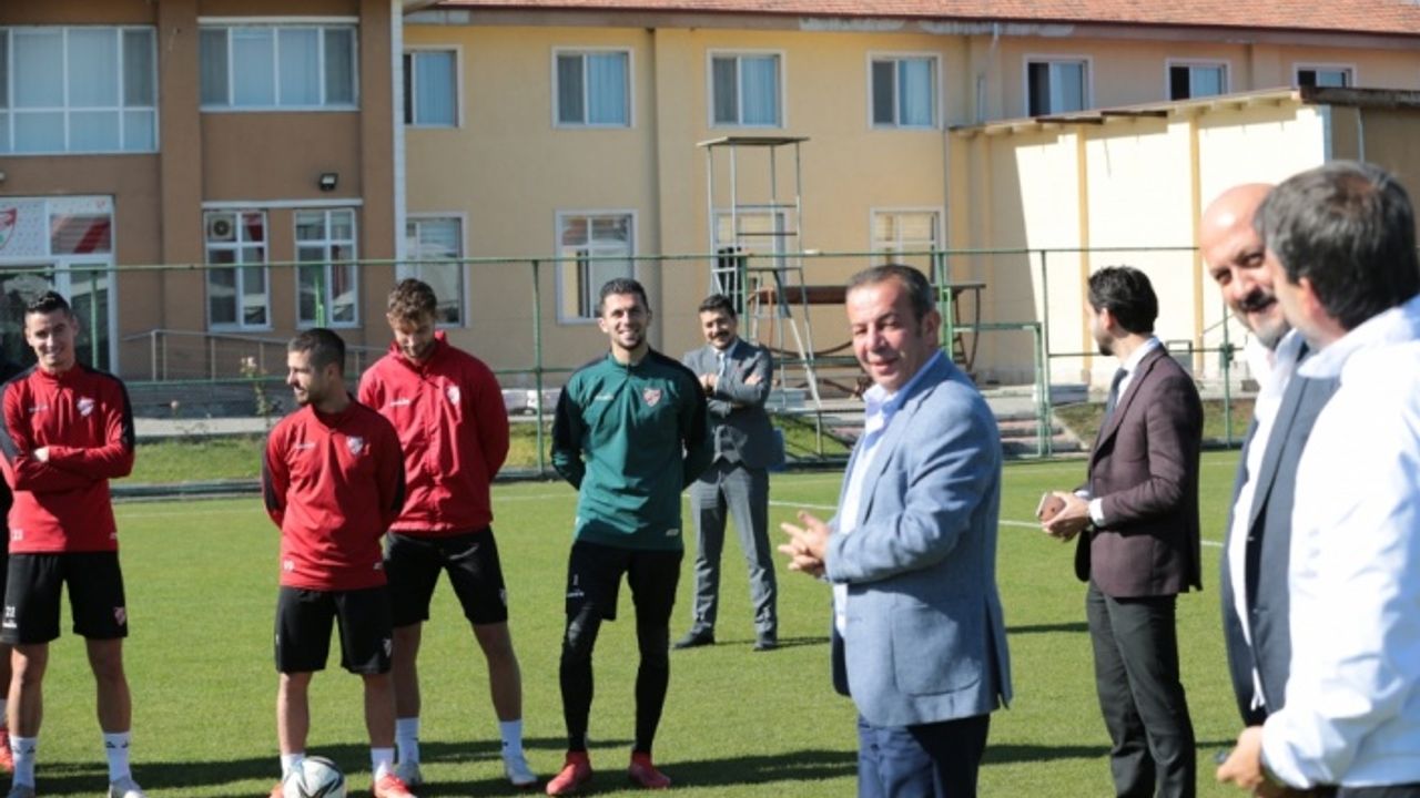 Belediye Başkanı Özcan'dan Boluspor Kulübü'ne ziyaret