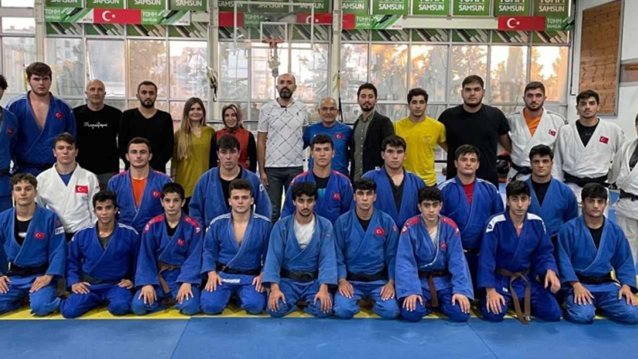 Erkek Judo Genç ve Ümit Milli Takımı Samsun kampı devam ediyor