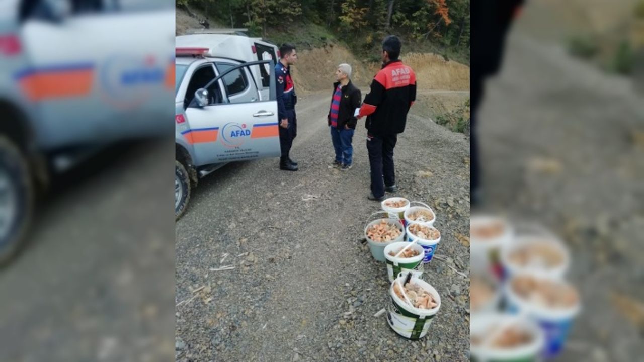Karabük'te ormanlık alanda kaybolan 2 kişi bulundu