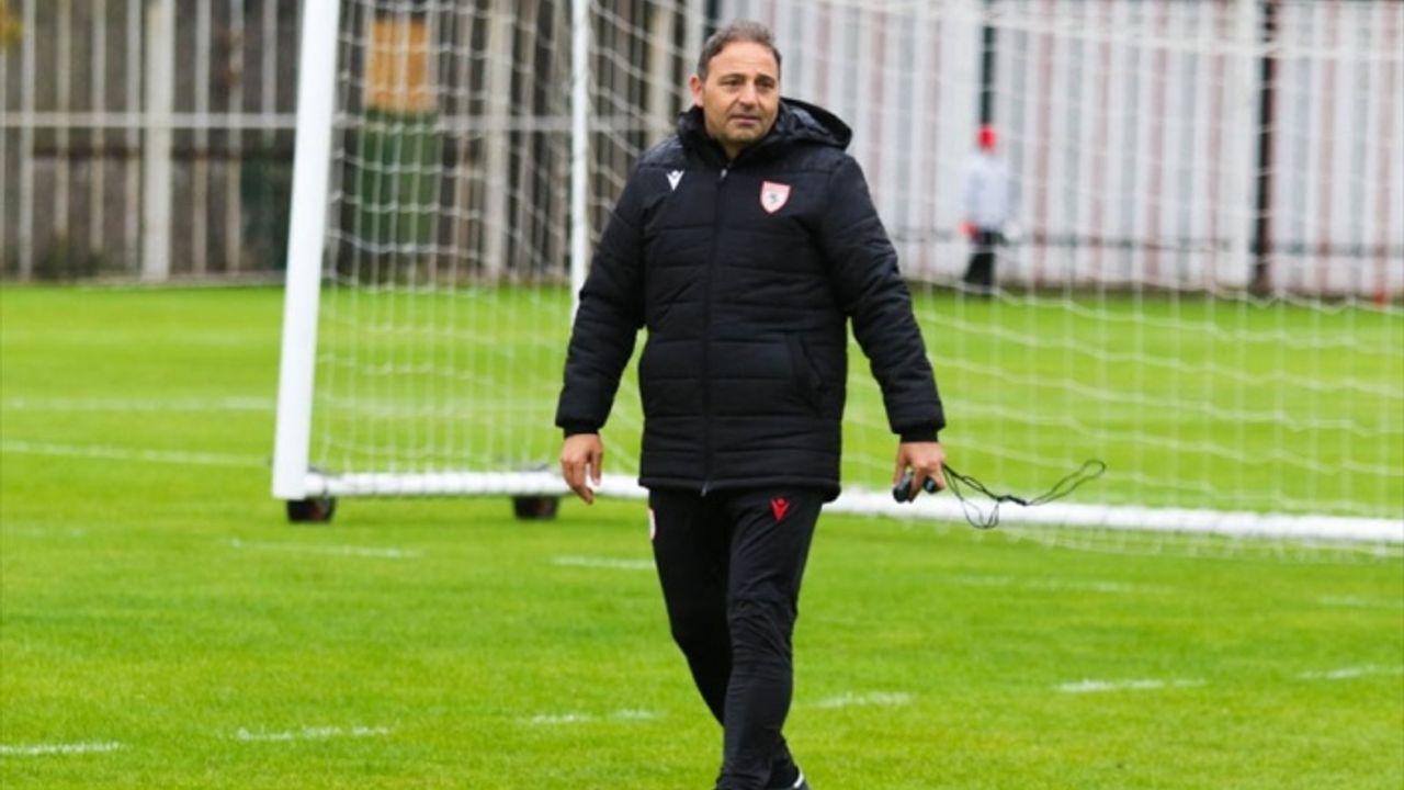 Samsunspor Teknik Direktörü Çapa: "Hedefimiz devreyi ilk 6 içinde bitirmek"