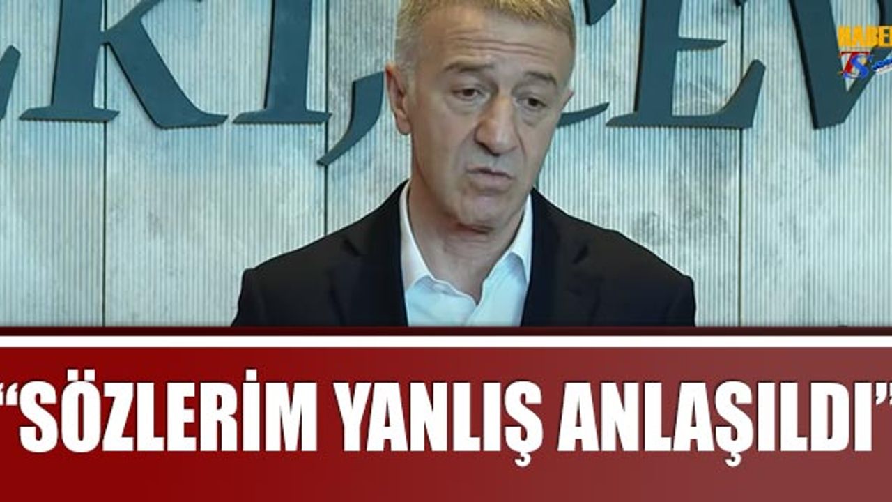 Ahmet Ağaoğlu: Bu Sözlerim Yanlış Yanlaşıldı