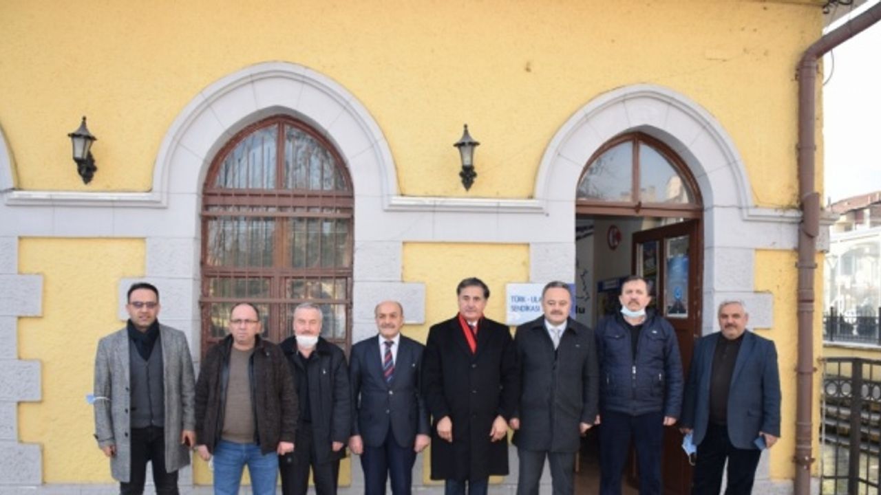 Karabük'te AK Parti teşkilatlarından sendikalara ziyaret