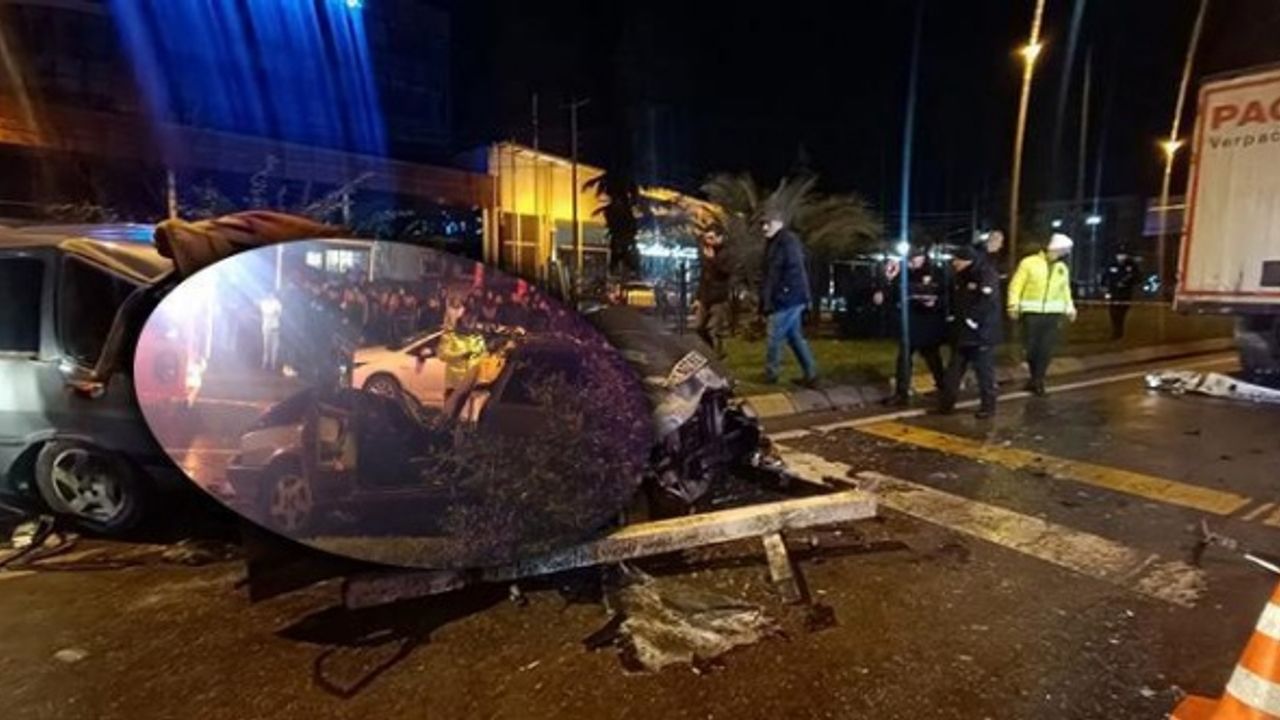 Trabzon'da feci kaza! 1 kişi hayatını kaybetti