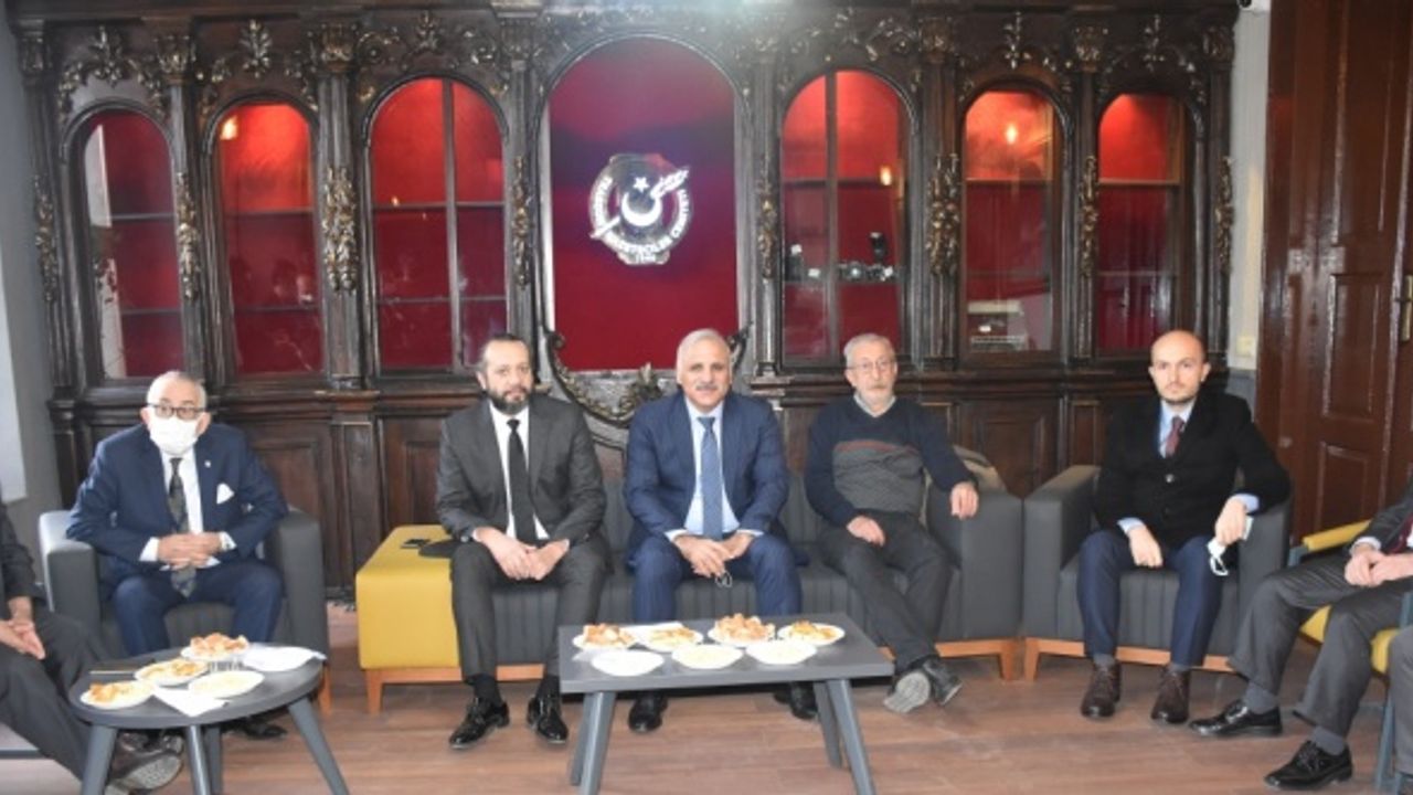 Trabzon Büyükşehir Belediye Başkanı Zorluoğlu'ndan TGC'ye ziyaret