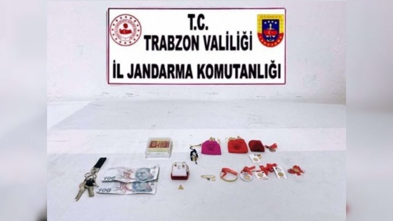 Trabzon'da hırsızları JASAT yakaladı