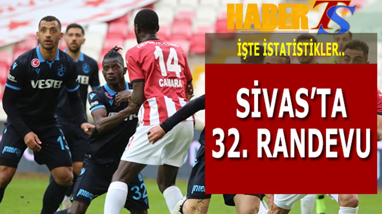 Trabzonspor ile Sivasspor 32. Randevuda