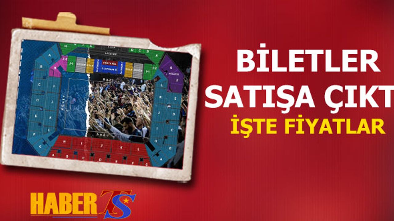 Trabzonspor Yeni Malatyaspor Maçı Biletleri Satışa Çıktı
