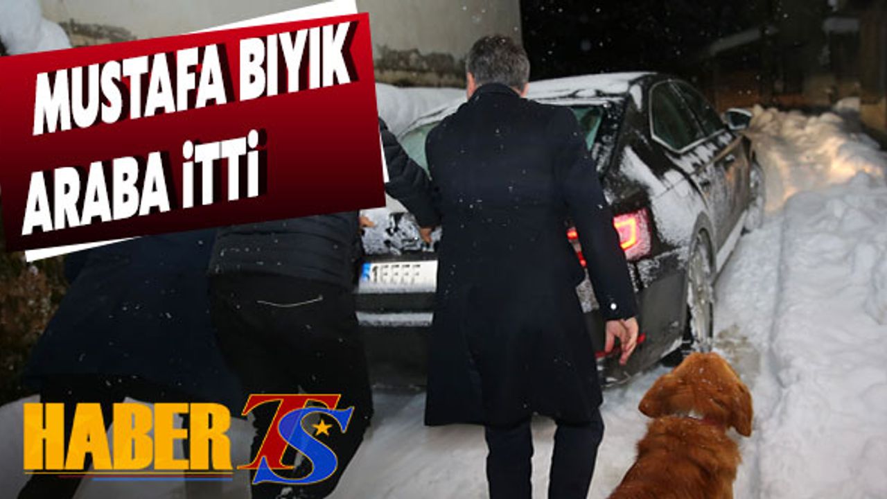 Trabzon'da Belediye Başkanı Araba İtti