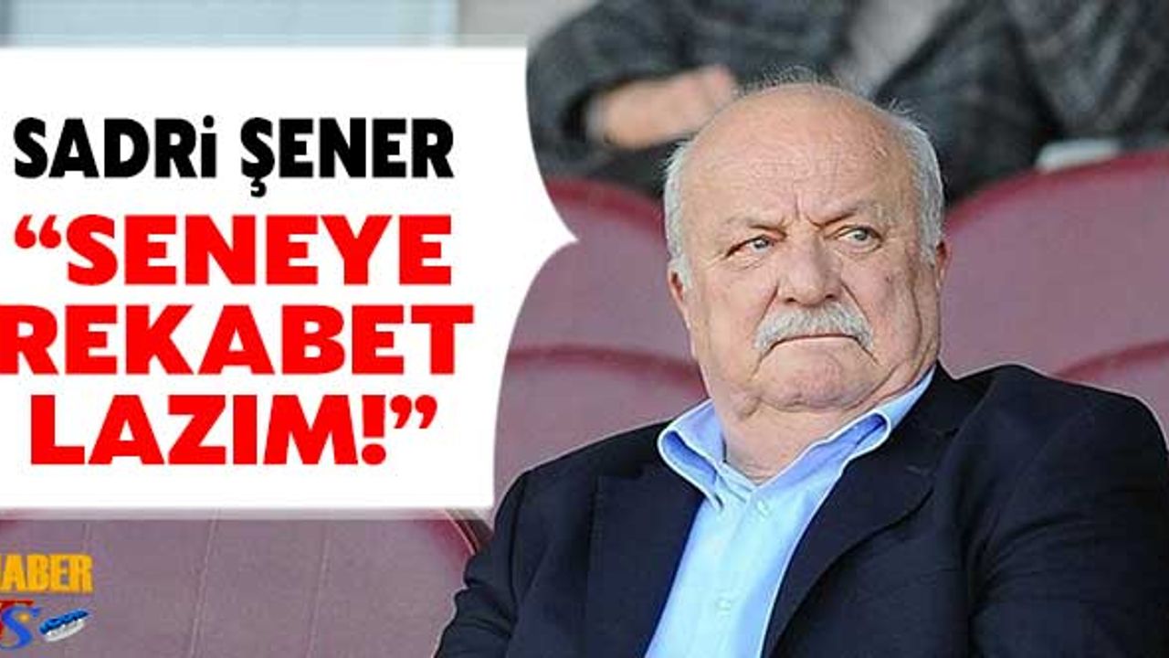 Trabzonspor Eski Başkanı Sadri Şener'den Açıklama
