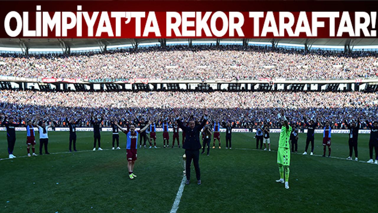 Olimpiyat Stadyumu'nda Rekor Kırıldı