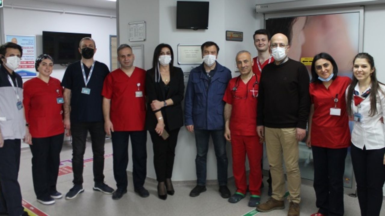 Trabzon Özel İmperial Hastanesi'nde bayramlaşma
