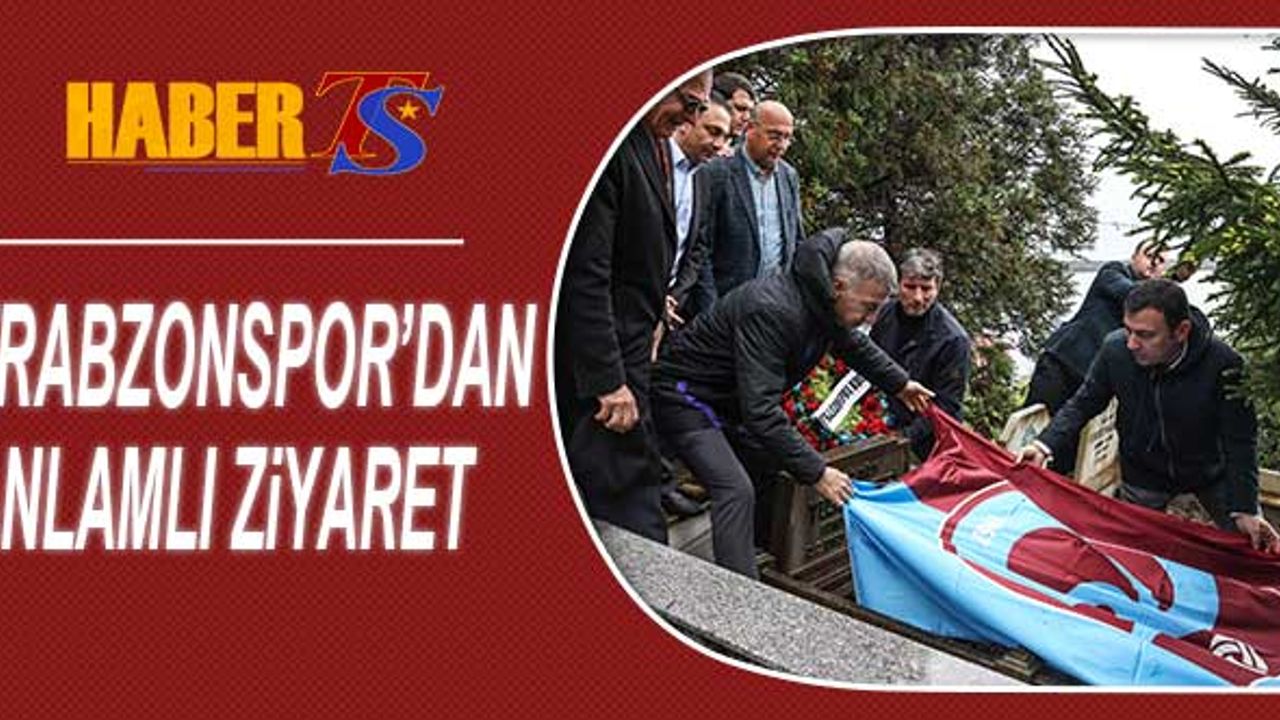 Trabzonspor Uğuruna Can Verenlere Ziyaret