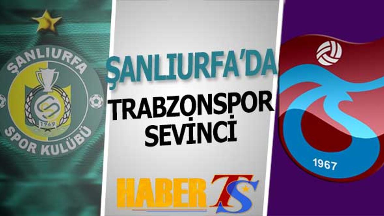 Urfa'da Trabzonspor Sevinci