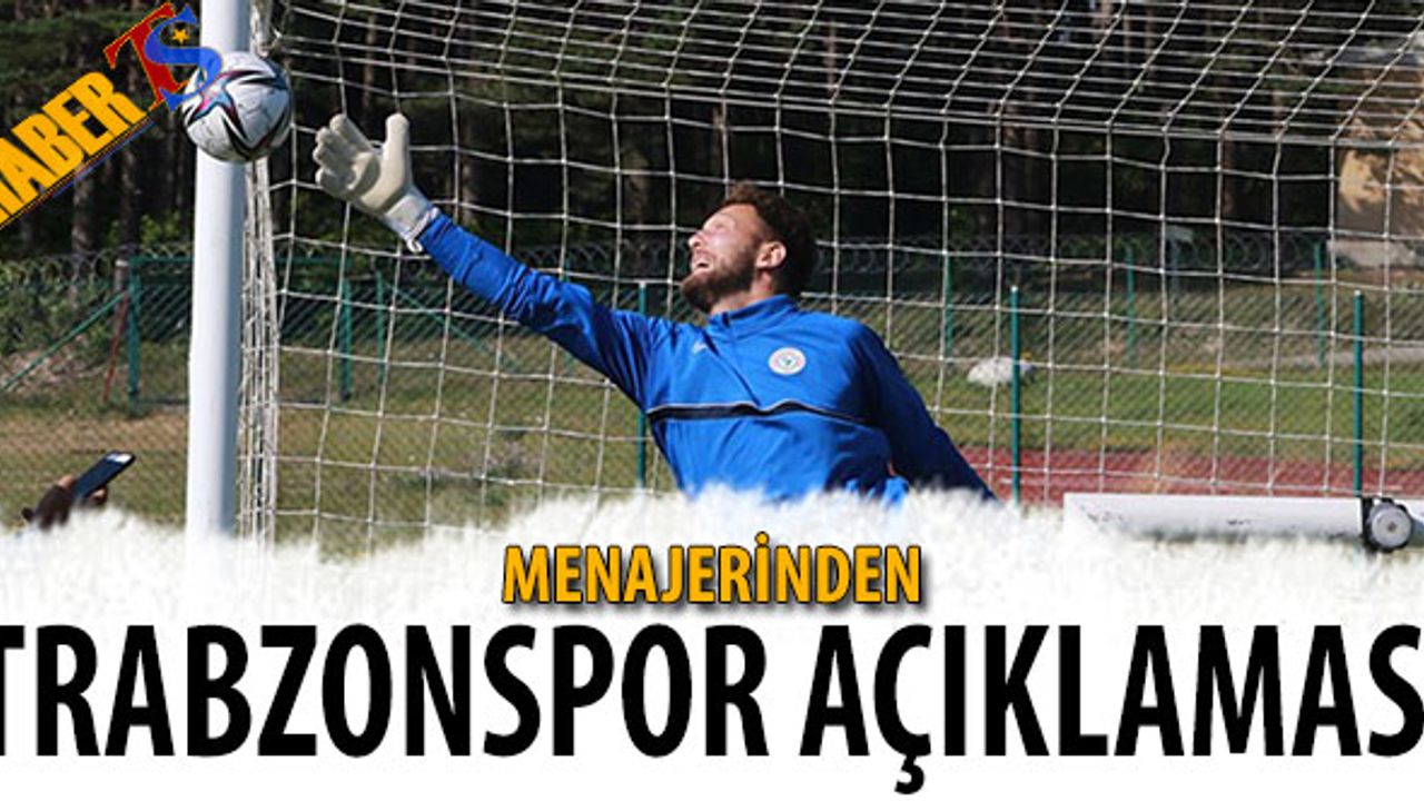 Tarık Çetin'in Menajerinden Trabzonspor Açıklaması