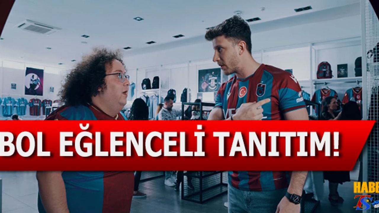 Trabzonspor'dan Bol Eğlenceli Tanıtım Videosu