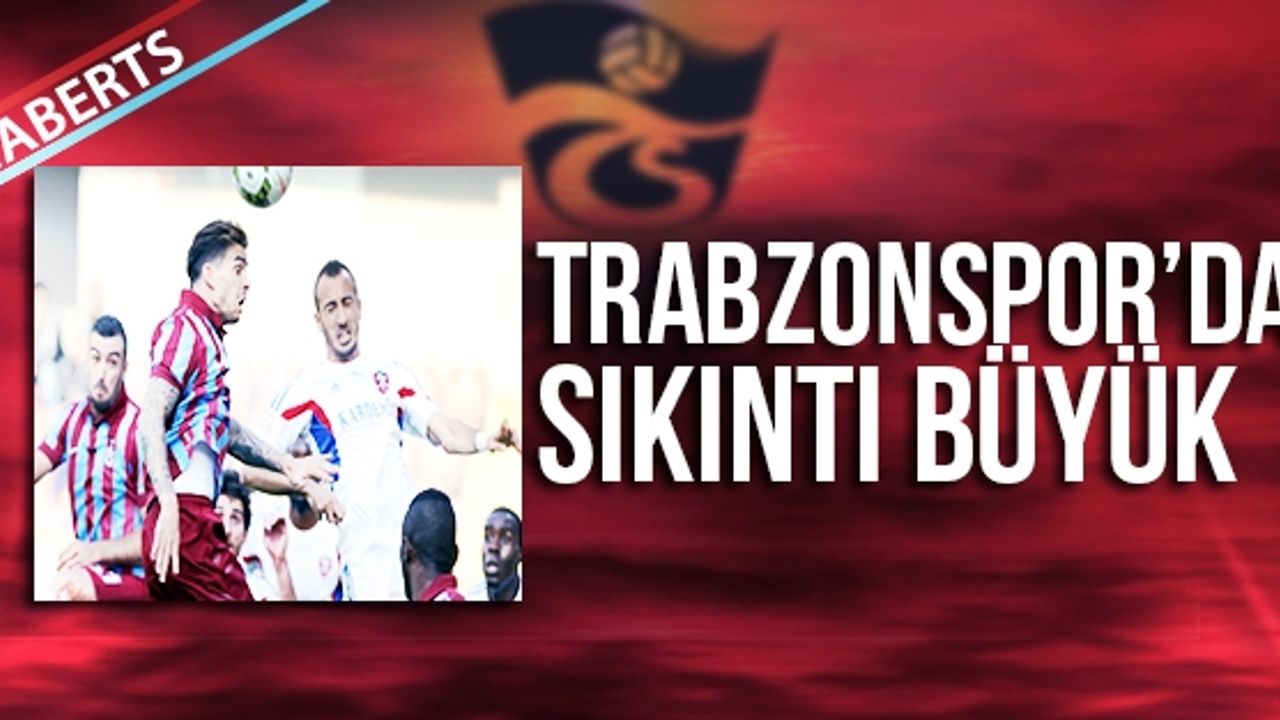 Trabzonspor'da Savunma Sıkıntısı