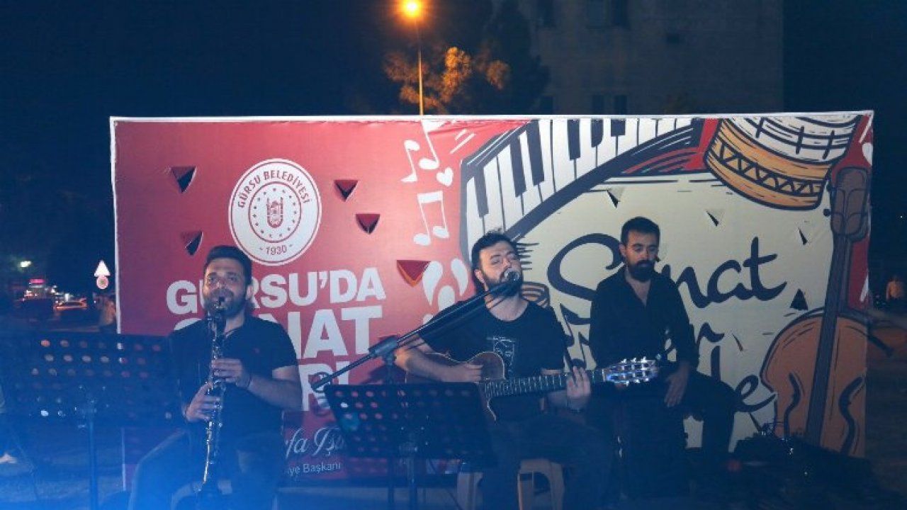 Bursa Gürsu sokakları müzikle çınlıyor
