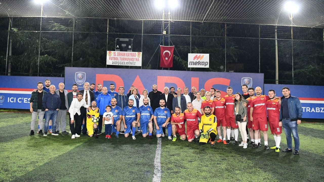 Trabzon Gazeteciler Cemiyeti Futbol Turnuvası Başladı