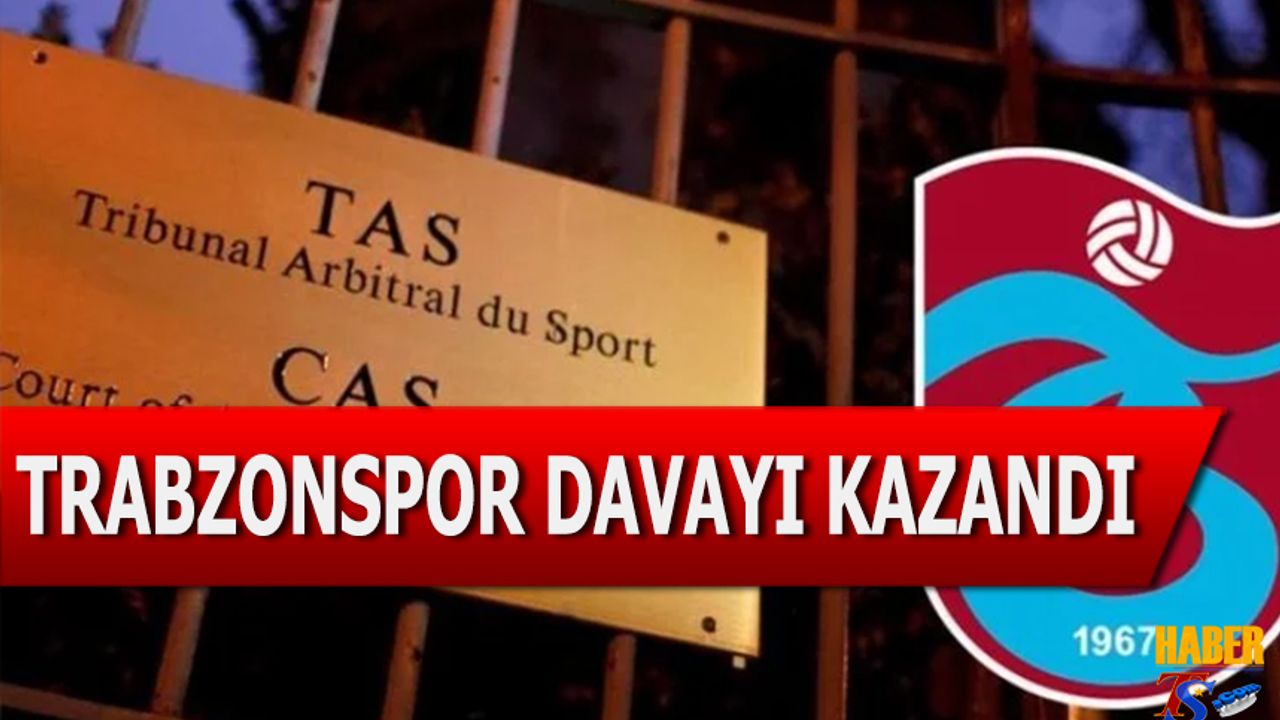 Trabzonspor O Futbolcuyla Alakalı Davasını Kazandı