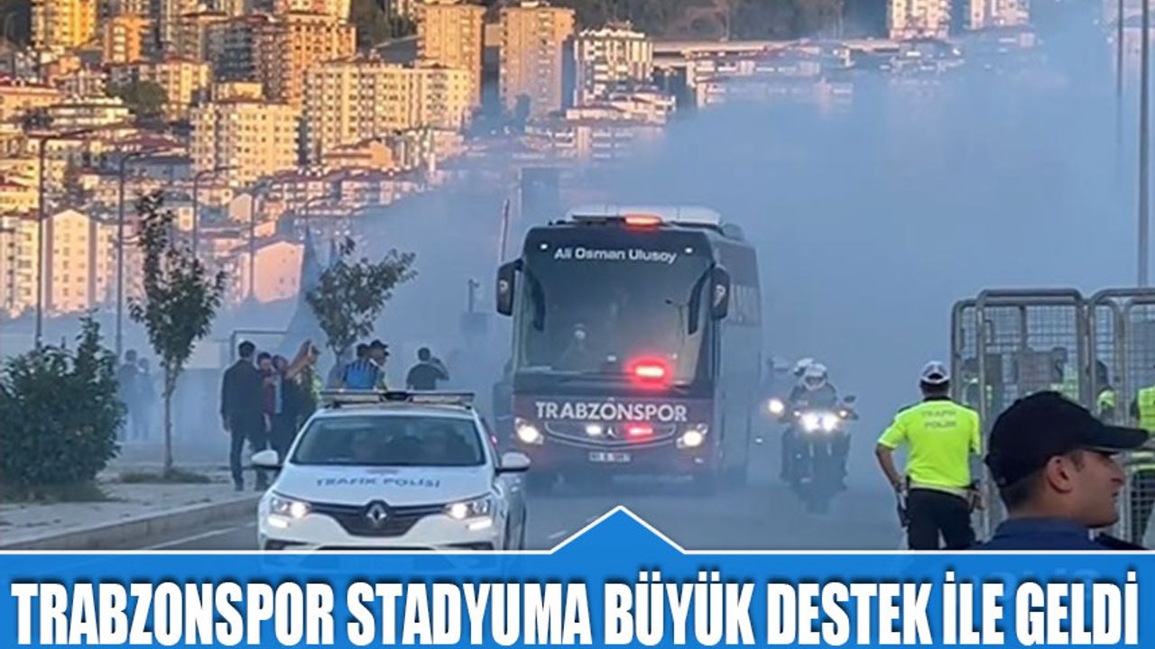Trabzonspor'a Meşaleli Destek