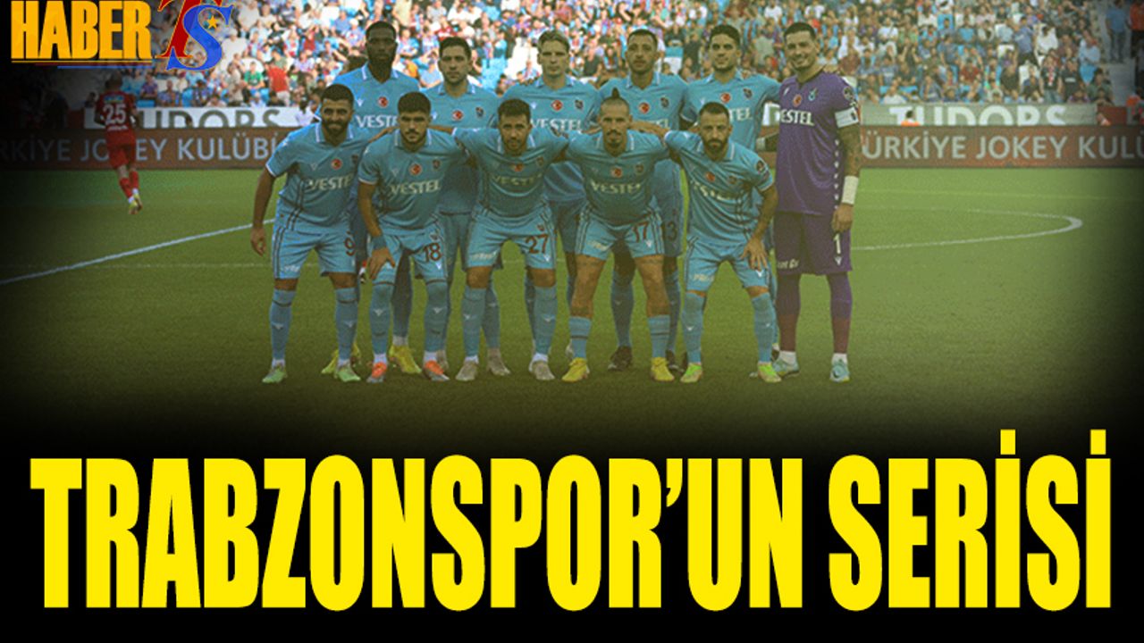 Trabzonspor'dan Tarihi Seri