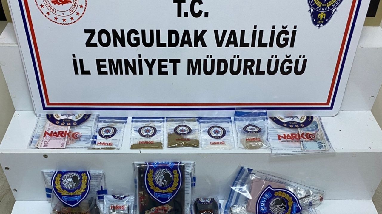 Zonguldak'ta son 3 ayda uyuşturucu operasyonlarında yakalanan 30 zanlı tutuklandı