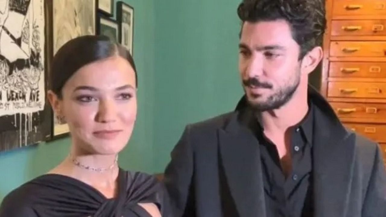 Pınar Deniz, sevgilisi Kaan Yıldırım'ın yeni dizisi Sipahi'yi böyle destekledi