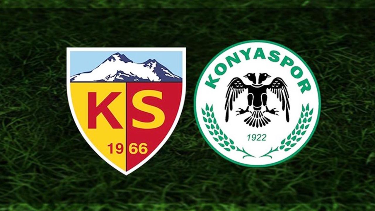 Kayserispor Konyaspor Muhtemel 11'ler
