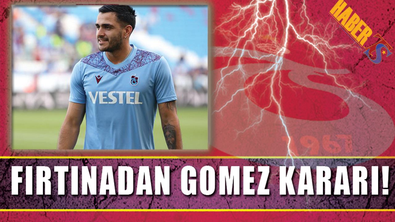 Trabzonspor'un Maxi Gomez Kararı