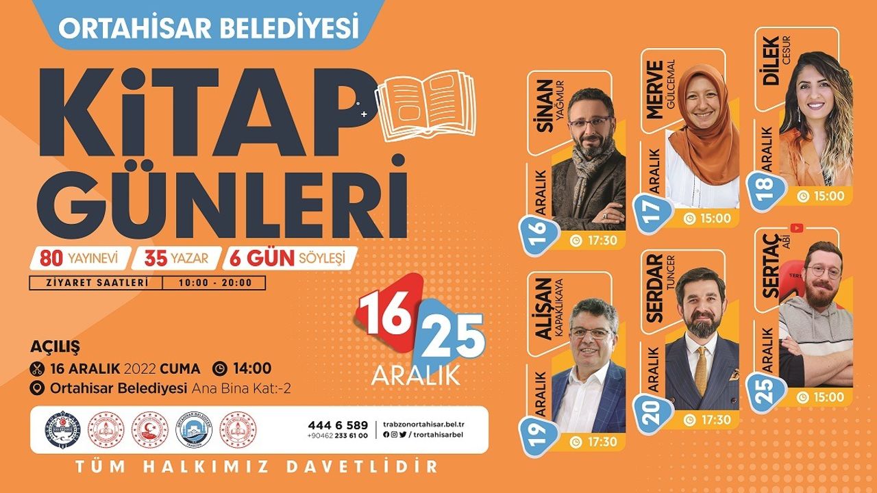 Trabzon'da "Kitap Günleri" Başladı!